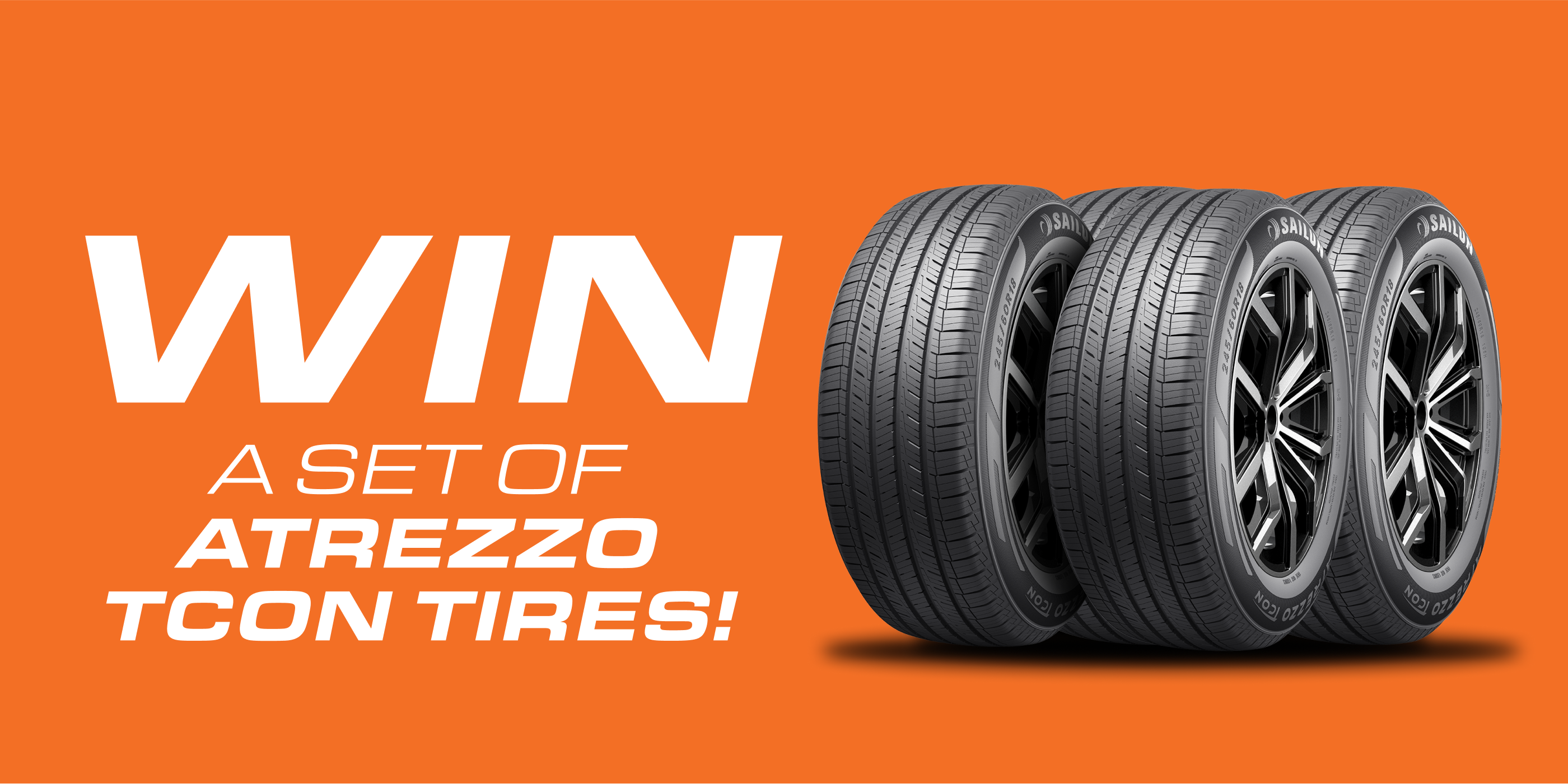 Win a set of Atrezzo TCON Tires! 