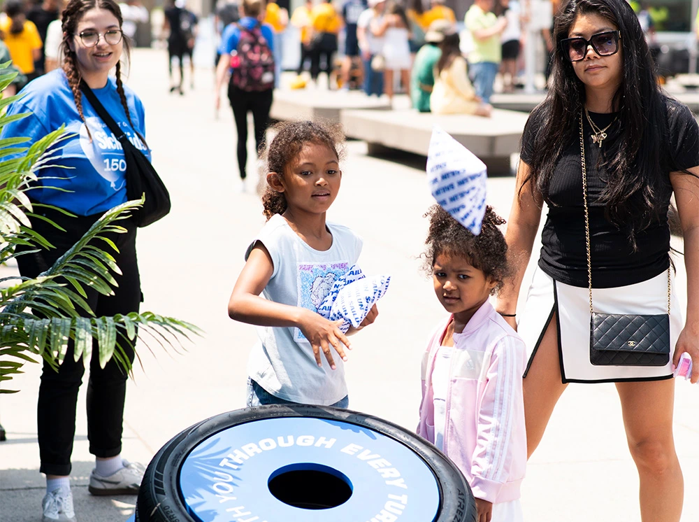 Photos celebrating SickKids’ 150th anniversary milestone and community impact