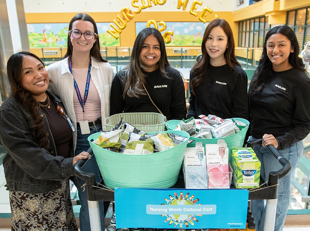 Photos celebrating SickKids nurses and healthcare teams during Nursing Week 2026